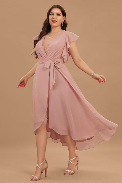 Robe Chic Fluide Bleu Nuit - gallery 5