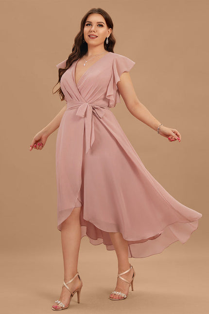 Robe Chic Fluide Bleu Nuit - gallery 5