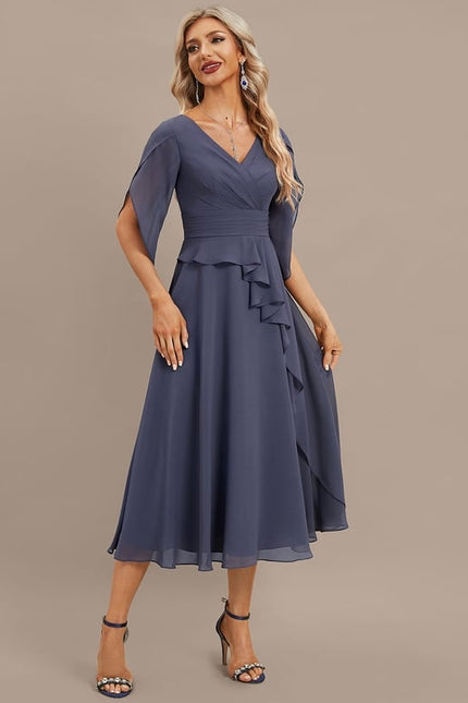 Robe Chic Émeraude Flottante - gallery 4