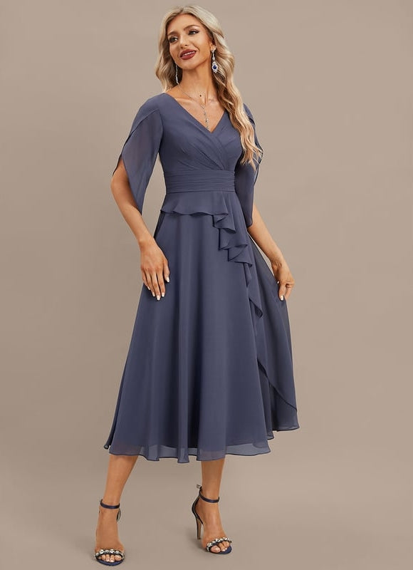 Robe Chic Émeraude Flottante - gallery 4