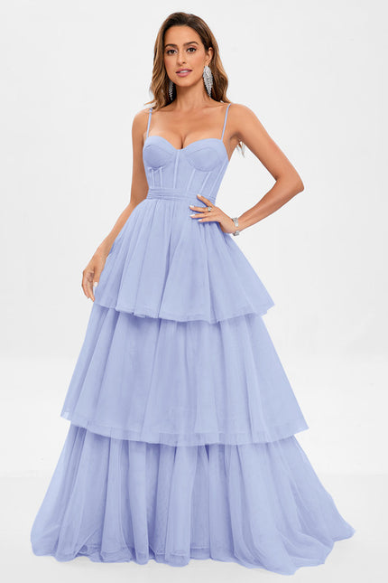 Robe Chic Tulle Cascade