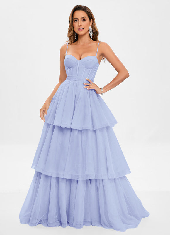 Robe Chic Tulle Cascade