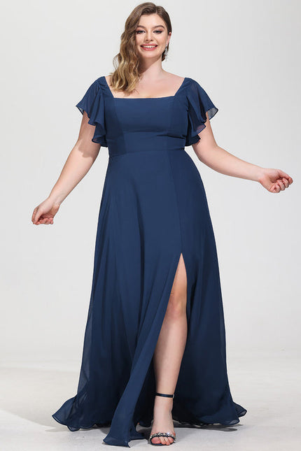 Robe Chic Longue Verte Raffinée - gallery 9