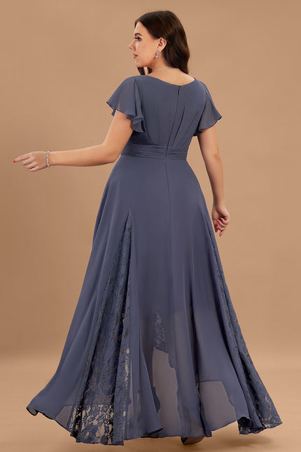 Robe Chic Aérienne Bordeaux - gallery 7