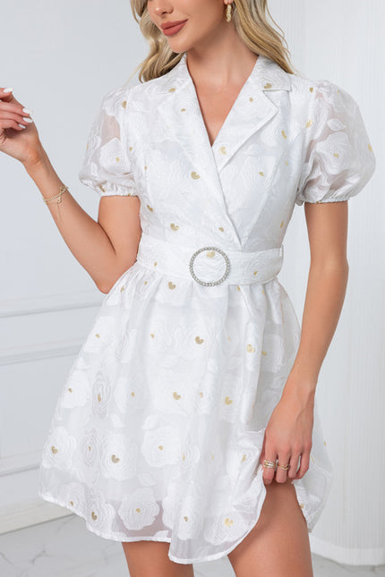 Robes Blanches Courtes Chic - gallery 4