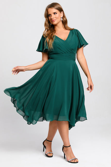 Robe Chic Asymétrique Vaporeuse - gallery 8