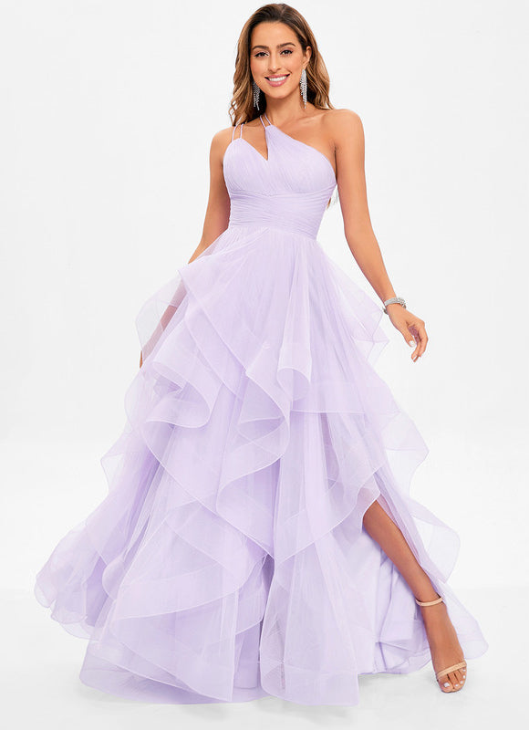 Robe Chic Lavande Ondulée