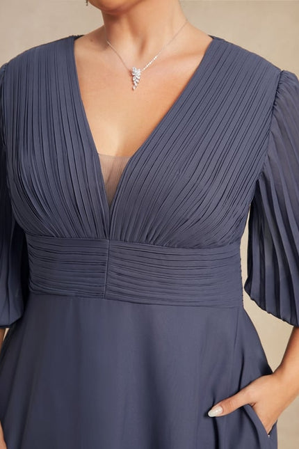 Robe Chic Chiffon Marine - gallery 9