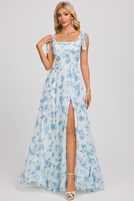 Robe Chic Longue Verte Élégante - gallery 2