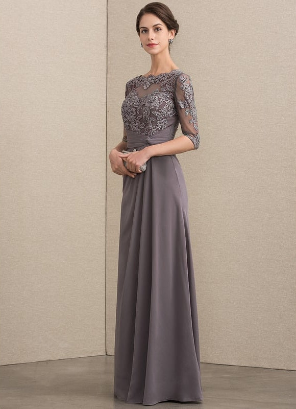 Robe Chic Vert Sombre Chic - gallery 2