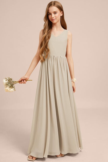 Robe Chic Longue Sage