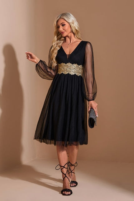 Robe Chic Tulle Élégante - gallery 3