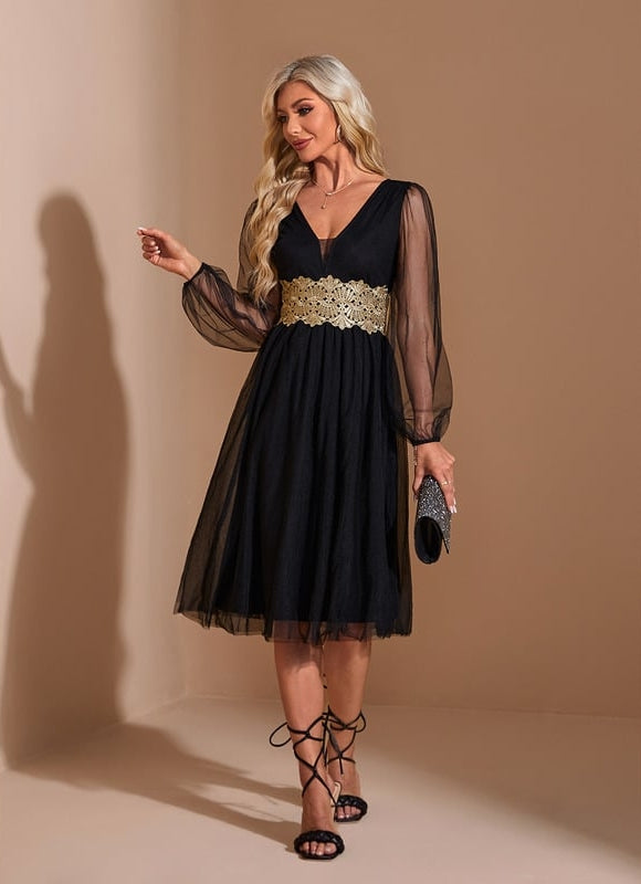 Robe Chic Tulle Élégante - gallery 3