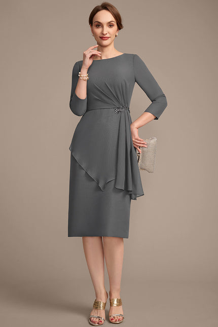 Robe Chic Bleu Élégant - gallery 2