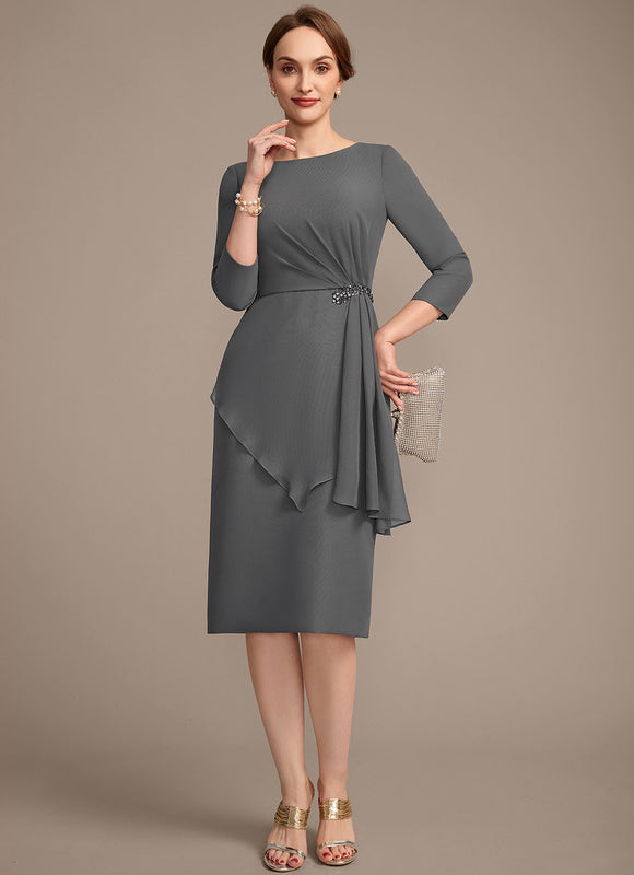Robe Chic Bleu Élégant - gallery 2