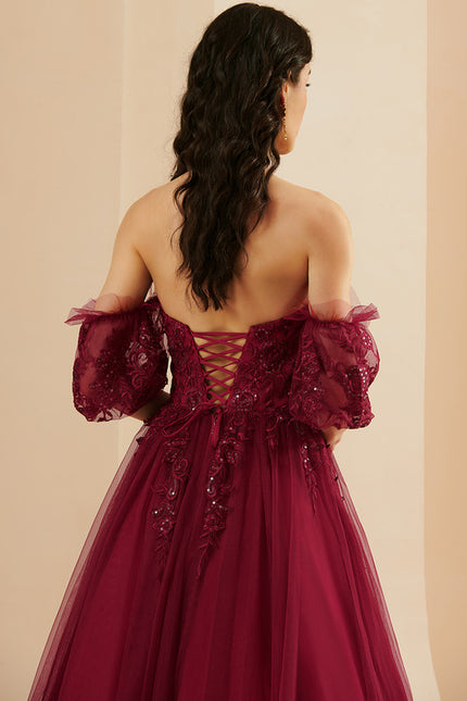 Robe Chic De Bal Émeraude - gallery 6
