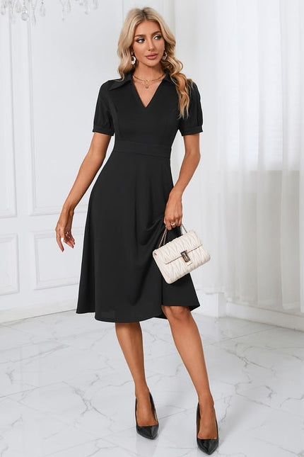 Robe Chic Midi Élégante - gallery 4