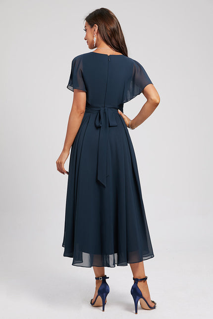 Robe Chic Asymétrique Vaporeuse - gallery 2