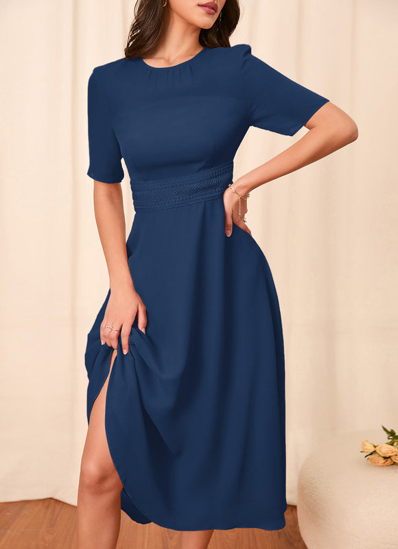 Robe Chic Noire Aérée - gallery 6