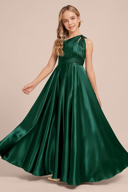 Robe Chic Satin Bourgogne - gallery 4