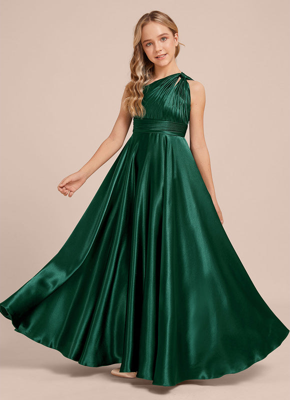 Robe Chic Satin Bourgogne - gallery 4