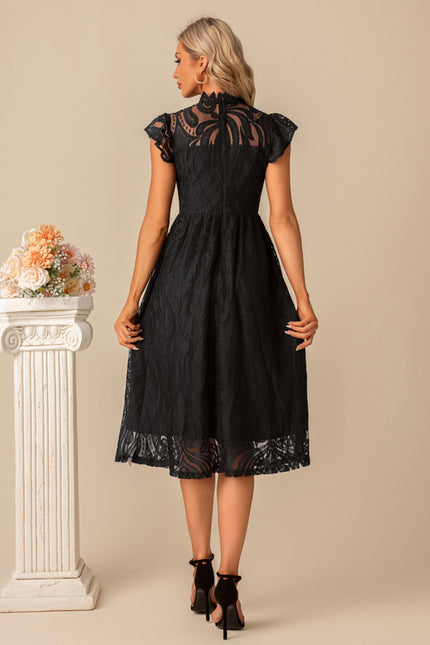 Robe Chic Dentelle Illusion - gallery 8