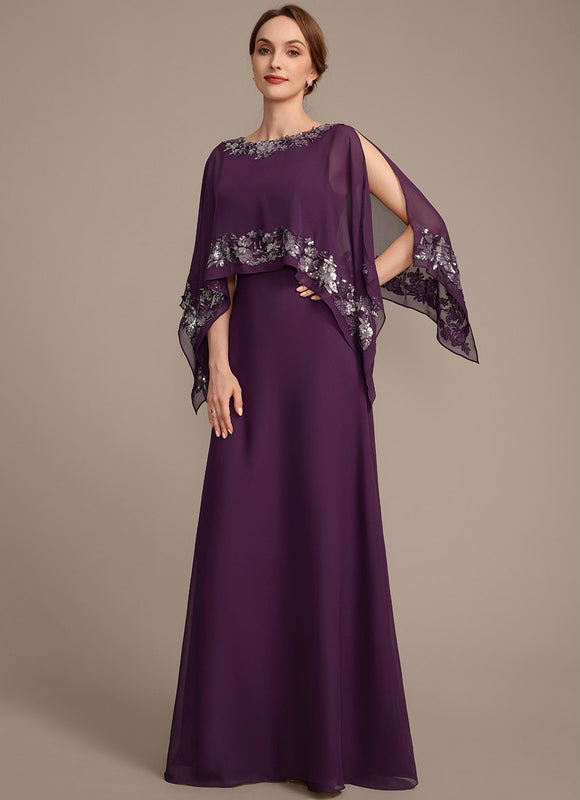 Robe Chic Longue Violetée - gallery 4