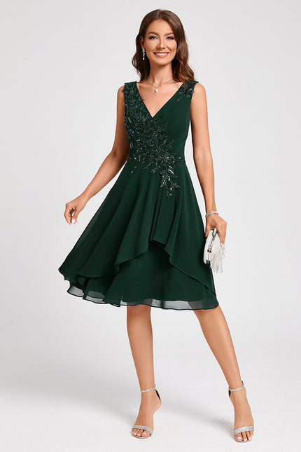 Robe Chic Sérénité Émeraude