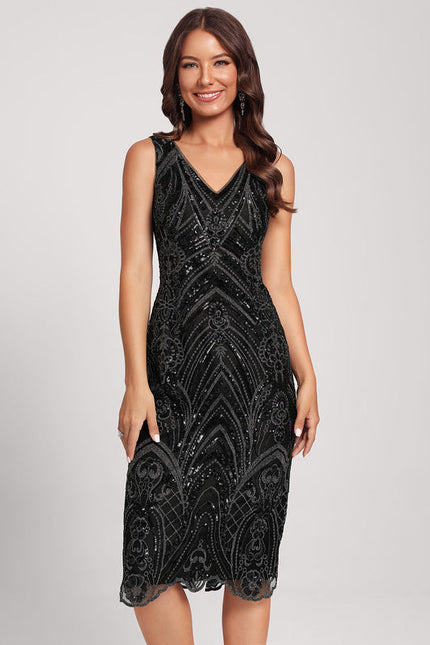 Robe Chic Noir Charme - gallery 3