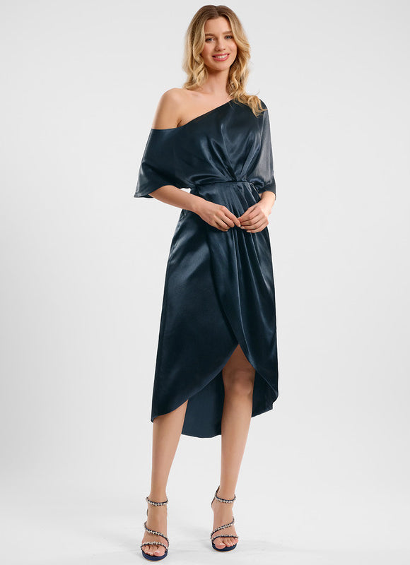 Robe Chic Satinée Innovante - gallery 1