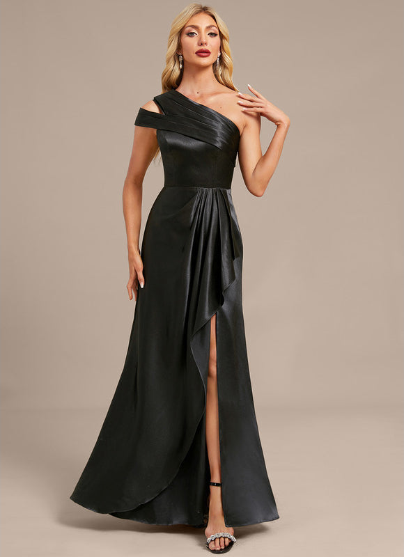 Robe Noir Longue Chic - gallery 2