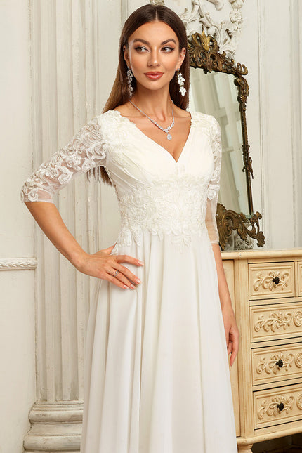 Robe Chic Mousseline Fleurie - gallery 3