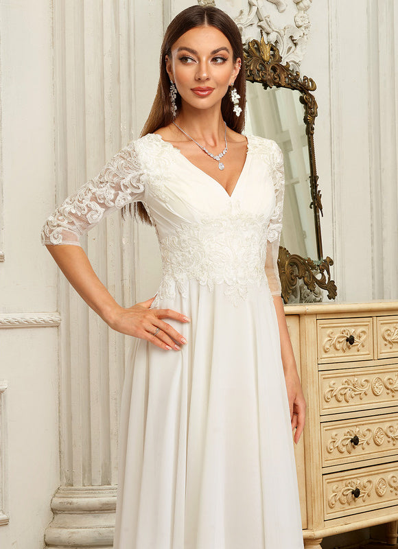 Robe Chic Mousseline Fleurie - gallery 3