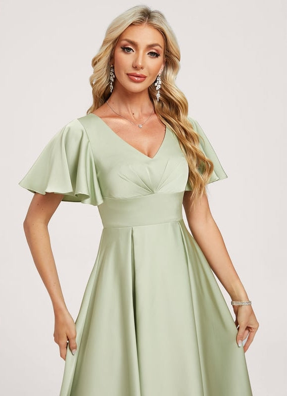 Robe Chic Émeraude Évanescente - gallery 4