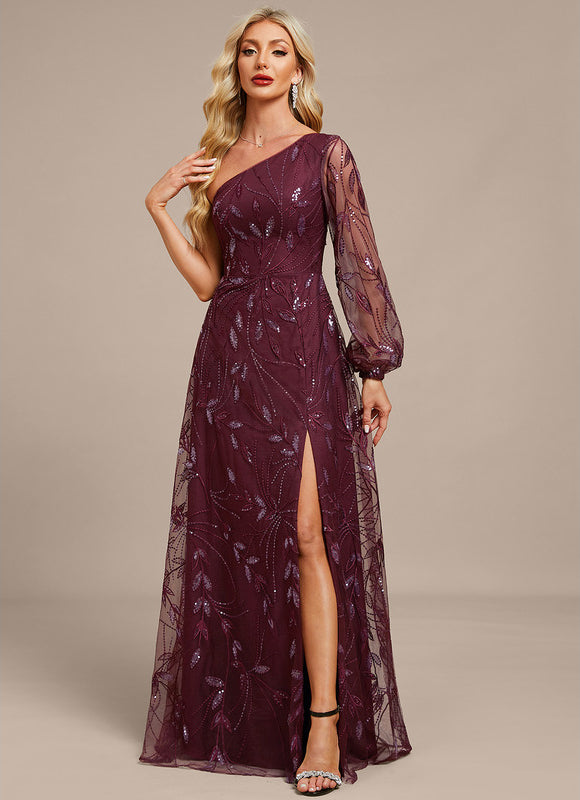Robe Chic Étoilée Bordeaux - gallery 7