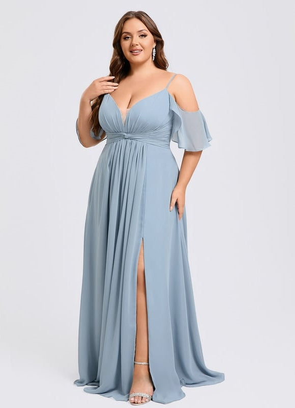 Robe Chic Fluide Ciel - gallery 6