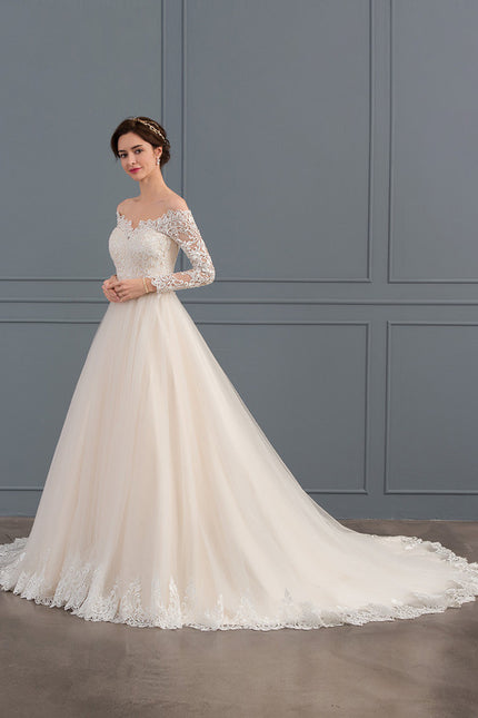 Robe Chic Élégante Épaule Dénudée - gallery 4