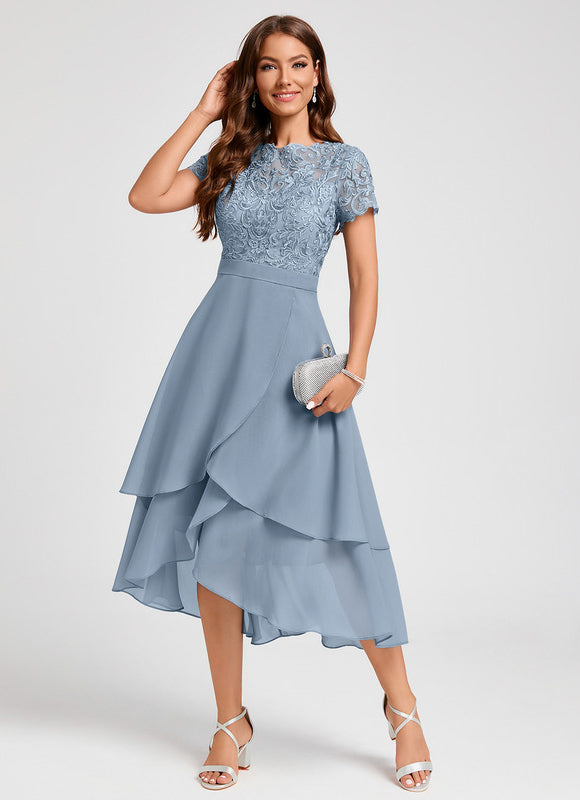 Robe Chic Bleu Cascade - gallery 6