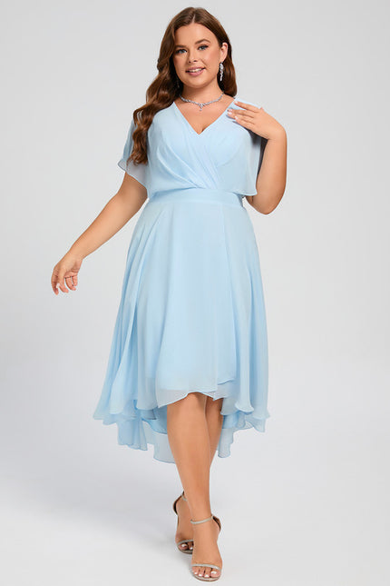 Robe Chic Fluide Bleu Nuit - gallery 8
