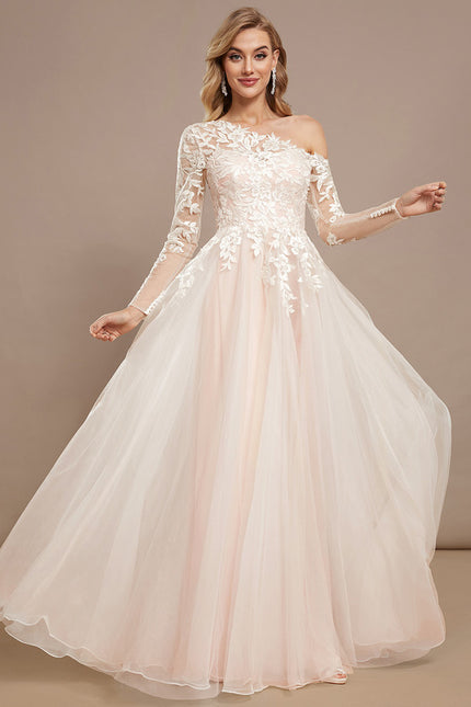 Robe Chic Drapé Éthéré - gallery 1