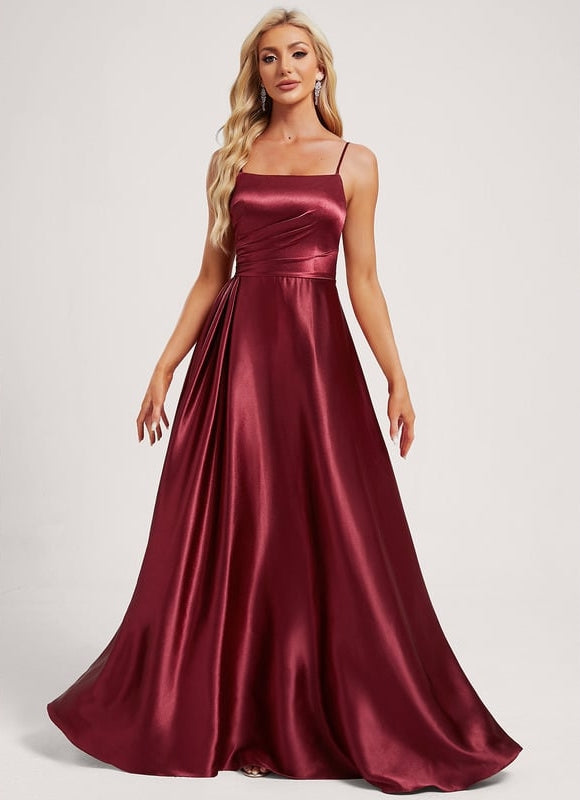Robe Chic Satin Caramel - gallery 1