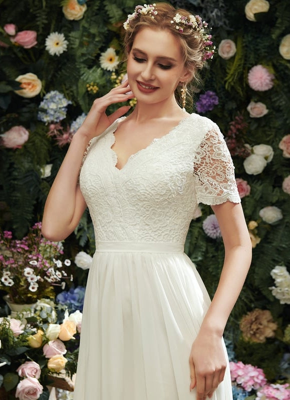 Robe Chic Mousseline Fleurie - gallery 3