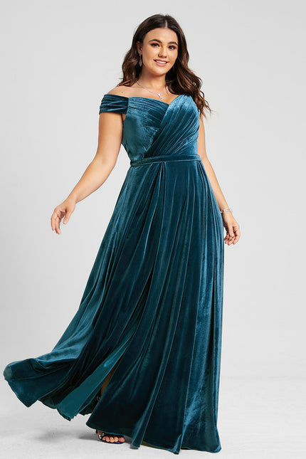 Robe Chic Velours Azur Révélateur - gallery 9