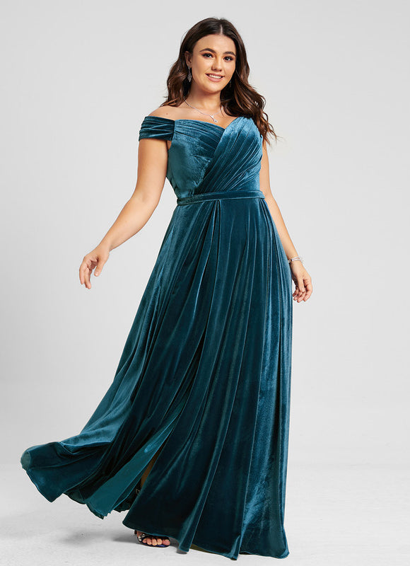 Robe Chic Velours Azur Révélateur - gallery 9