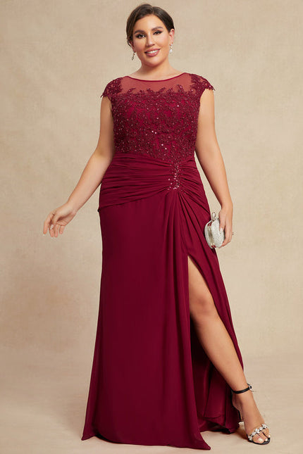 Robe Chic Élégance Rubis - gallery 5