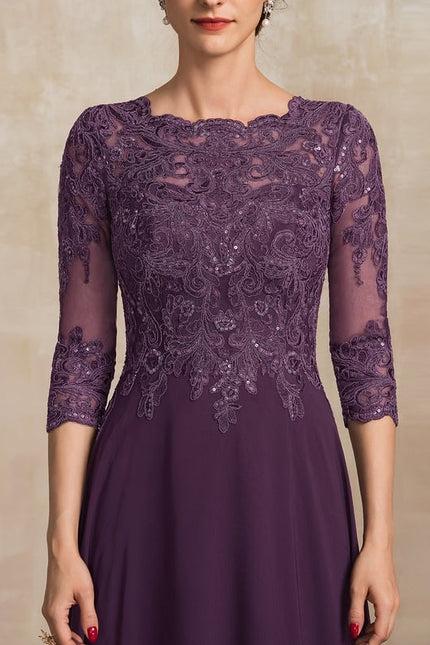 Robe Chic Aérienne Grise - gallery 6