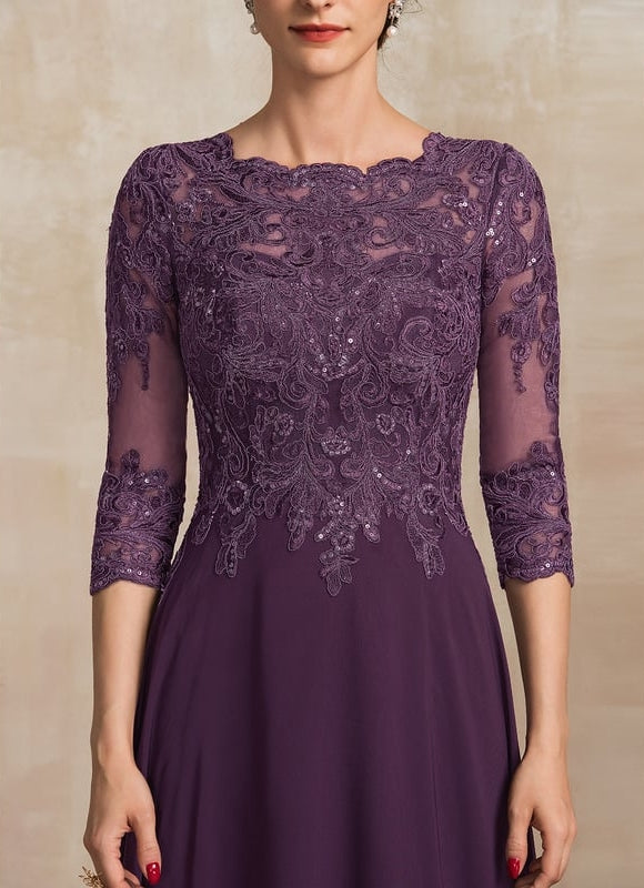 Robe Chic Aérienne Grise - gallery 6