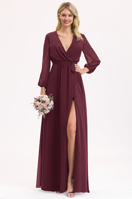 Robe Chic Rouge Sombre Chic - gallery 9