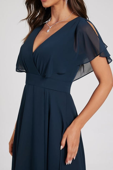 Robe Chic Asymétrique Vaporeuse - gallery 6