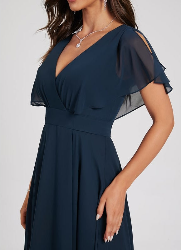 Robe Chic Asymétrique Vaporeuse - gallery 6